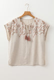 Dear Lover Blouse - Jet Stream
