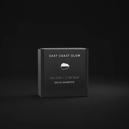 East Coast Glow Solid Shampoo Bar - Sea Salt + Craft Beer