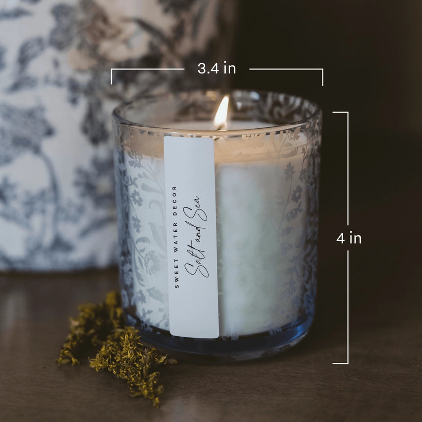 Sweet Water Decor 12oz Candle - Costal Lemon
