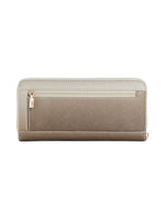 Guess Laurel Large Zip Around Wallet - Grey