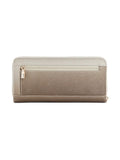 Guess Laurel Large Zip Around Wallet - Grey