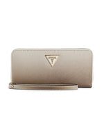 Guess Laurel Large Zip Around Wallet - Grey