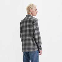 Levi's Hooded Classic Worker Ametrine - Black Plaid