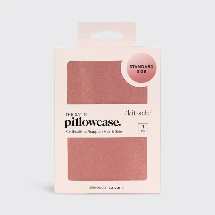 Kitsch Satin Pillowcase - Terracotta