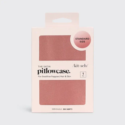 Kitsch Satin Pillowcase - Terracotta