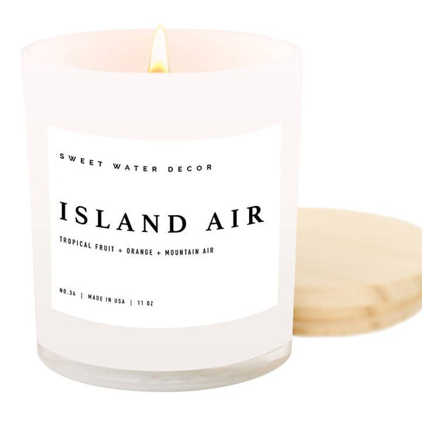 Sweet Water Decor 11oz Soy Candle -  Island Air