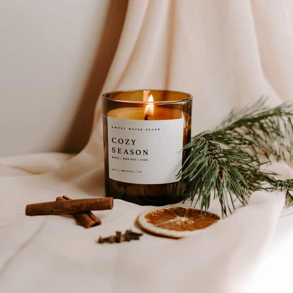 Sweet Water Decor Soy Candle - Cozy Season