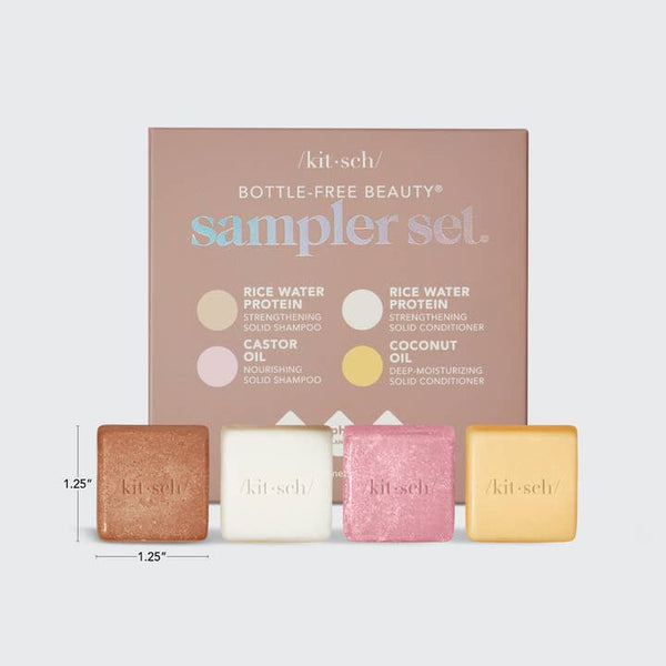 Kitsch Shampoo SET Kitsch Bottle Free 4pc Sampler