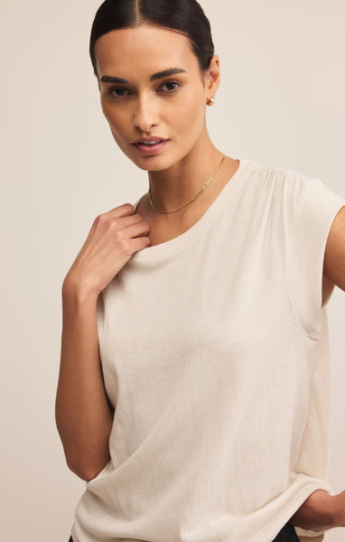 Z Supply Whisper Top - Crystal