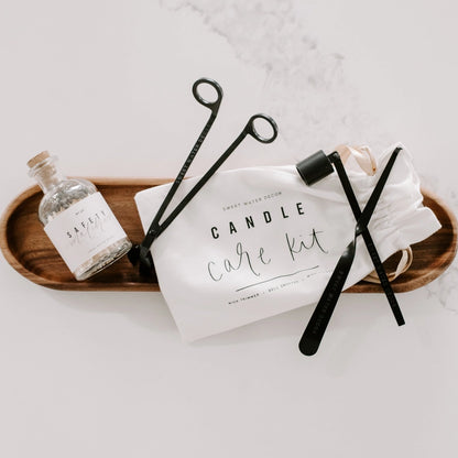 Sweet Water Decor Candle Care Kit - Black