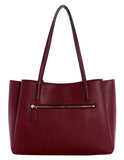 Guess Isola Multi Comp Tote - Burgundy