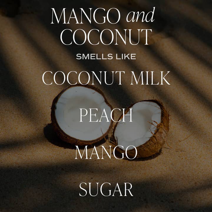 Sweet Water Decor Candle - Mango and Coconut