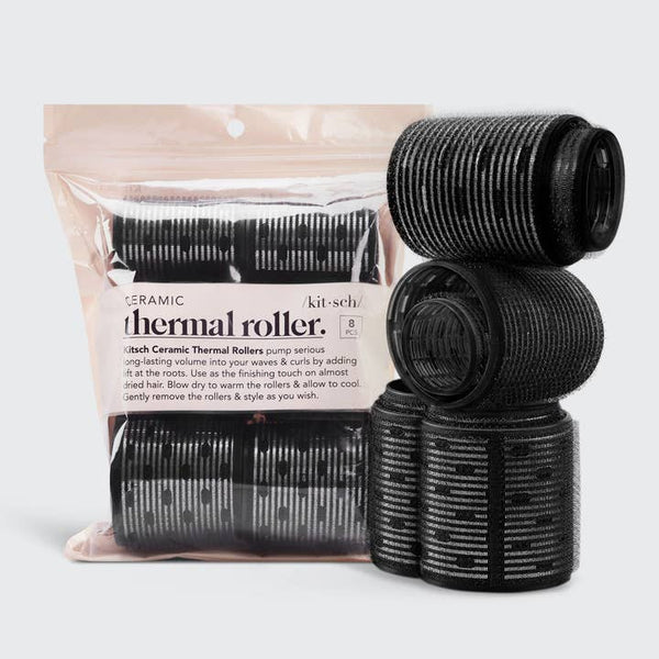 Kitsch Ceramic Hair Roller - 8pc Variety Pack