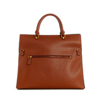 Guess Malva Large Girlfriend Satchel - Amber