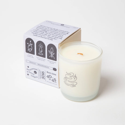 Milk Jar Aurora - Mahogany Teakwood & Aspen