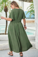 Dear Lover  Plus Size Maxi Dress- Four Leaf Clover