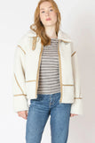 Dex Jacket Fleece Contrast Detail Jacket