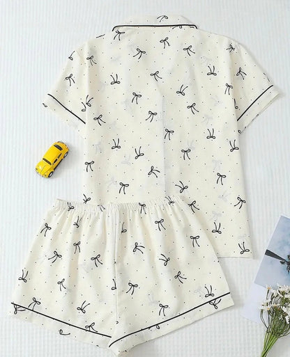 Wknd Styles Co. Pajama Set - Bow