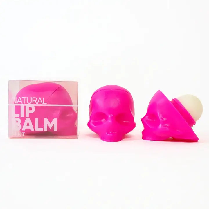 Rebels Refinery Hot Pink Skull Lip Balm - Mint
