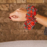 Shop ANDi Festive Jumbo Scrunchie - Gingham