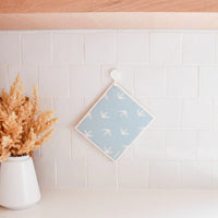 Papaya Dish Cloth Baby Blue