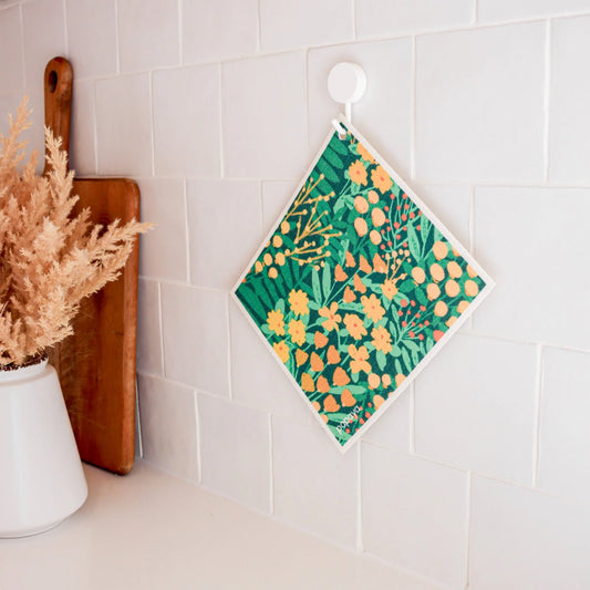 Papaya Dish Cloth Secret Garden
