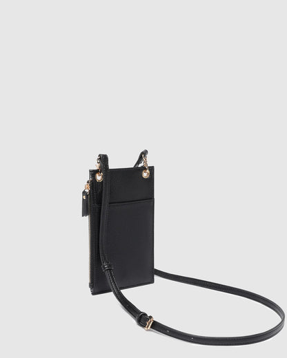 Louenhide Suki RFID Phone Bag - Black