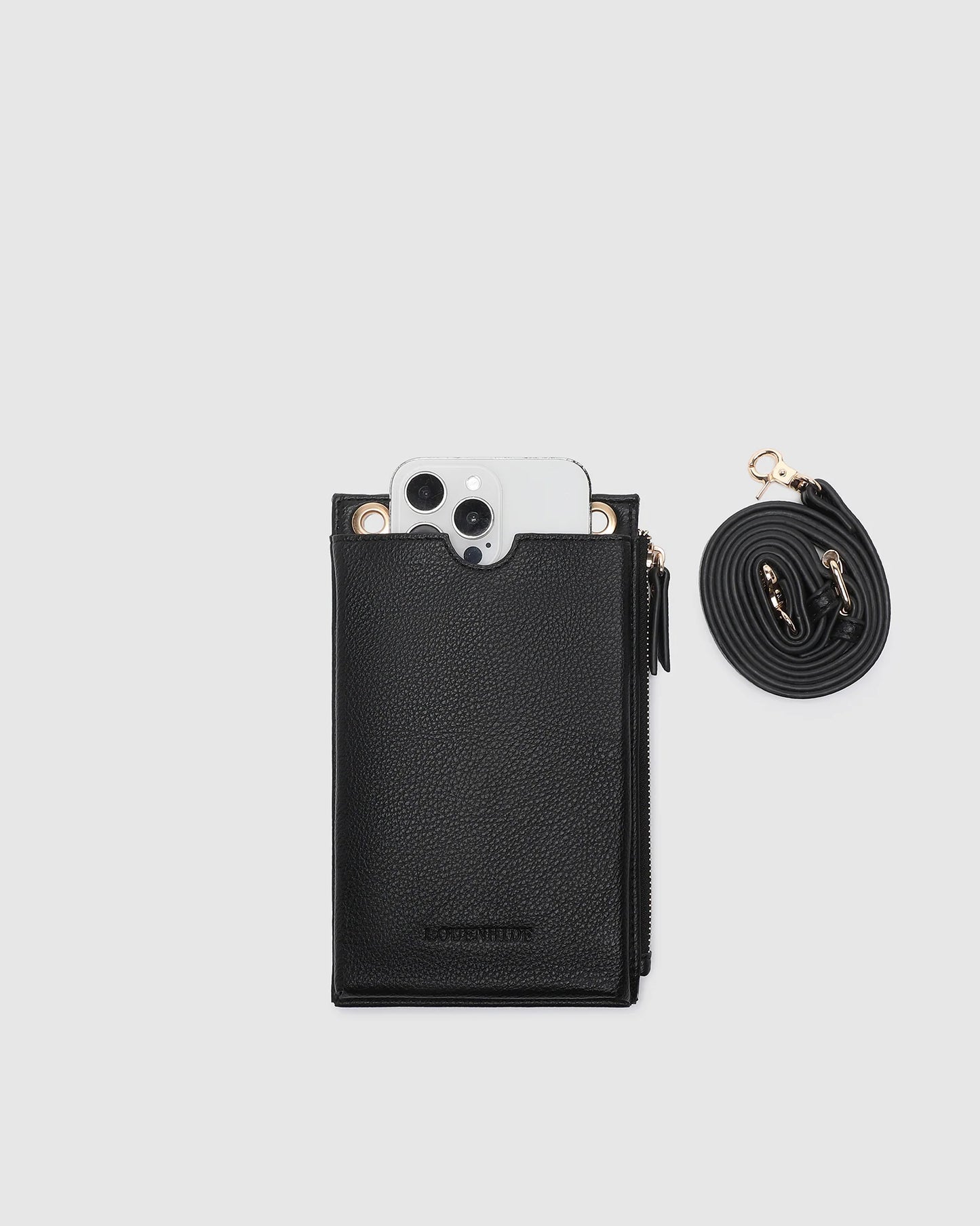 Louenhide Suki RFID Phone Bag - Black