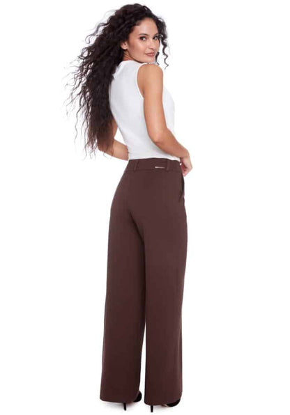 I Love Tyler Madison Wide Leg Pant - Brown