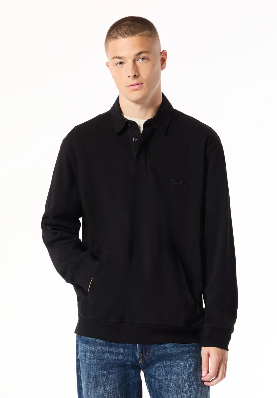 Buffalo Jeans Dress Shirt Kapeo - Black