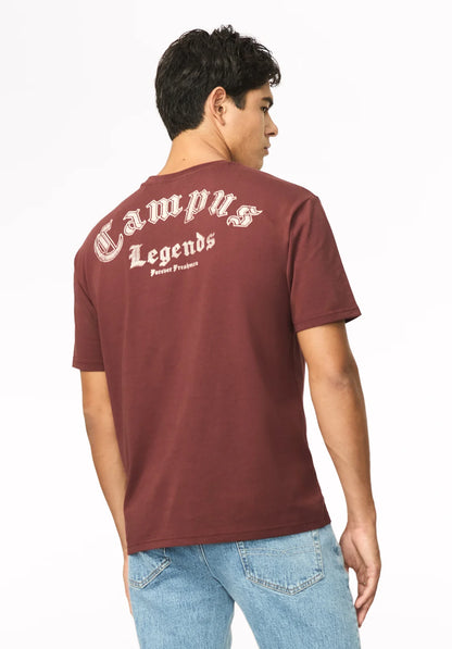 Buffalo Tulio Shirt - Red Mahogany