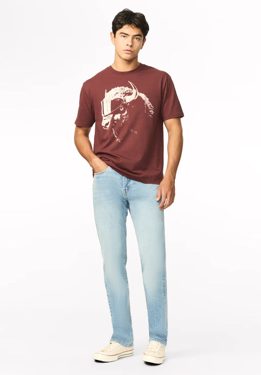 Buffalo Tulio Shirt - Red Mahogany