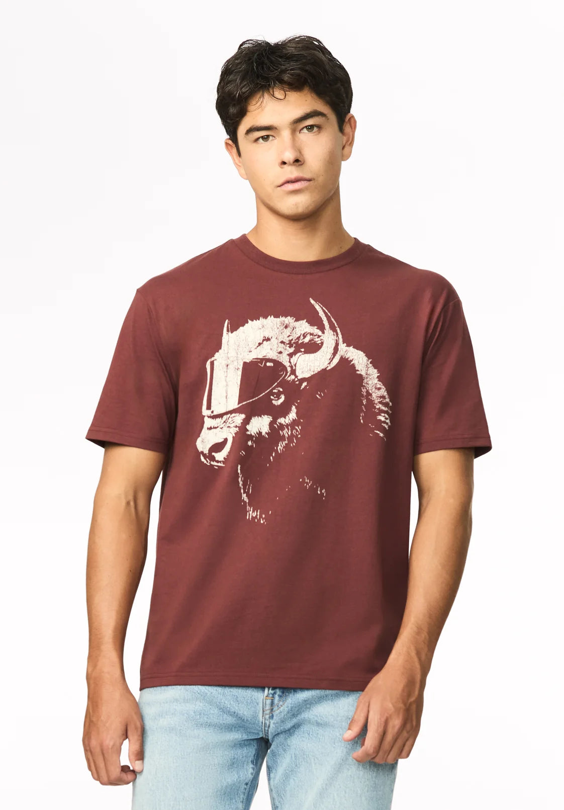Buffalo Tulio Shirt - Red Mahogany