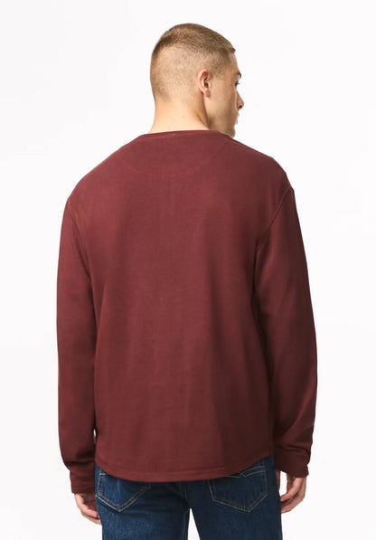 Buffalo Kambo Long Sleeve - Red Mahogany
