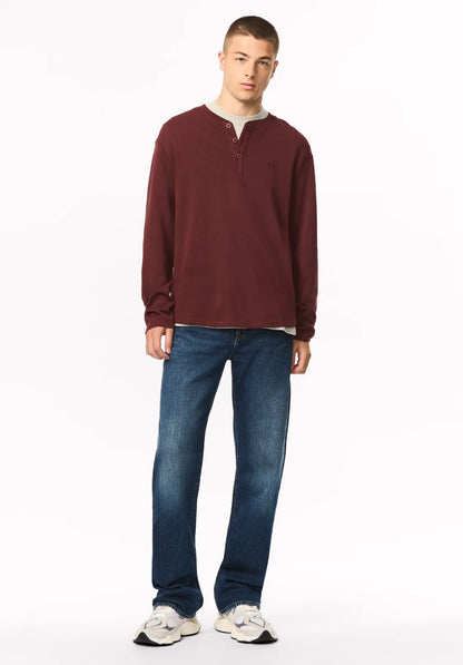 Buffalo Kambo Long Sleeve - Red Mahogany