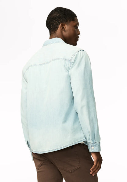 Buffalo Oversized Work Shirt Simon -  Indigo