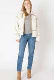 Dex Jacket Fleece Contrast Detail Jacket