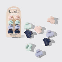 Kitsch Recycled Plastic Mini Cloud Clip 8pc Set - Garden Bouquet