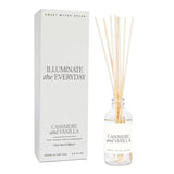Sweet Water Decor Clear Reed Diffuser - Cashmere and Vanilla