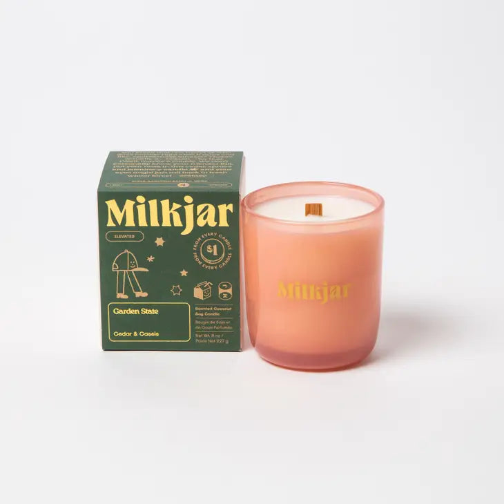 Milkjar Candle Garden State - Cedar & Cassis