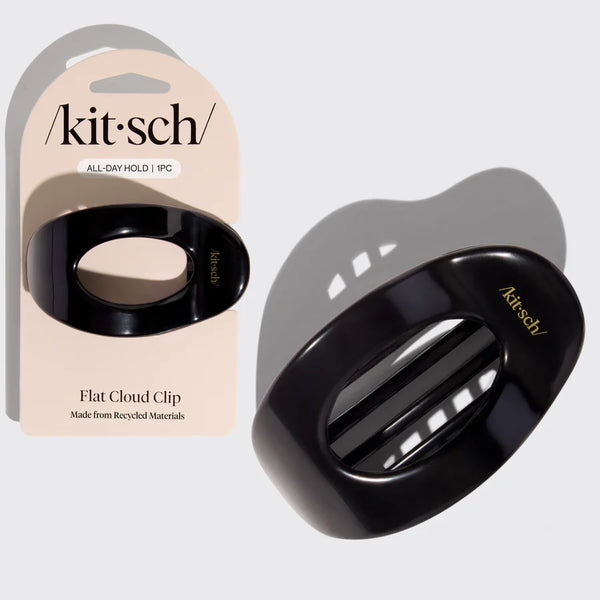 Kitsch Black Flat Cloud Clip - Medium