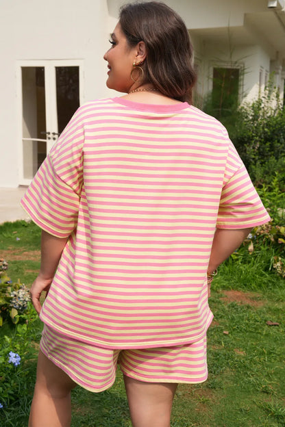 Dear Lover Plus Set - Rose Stripe