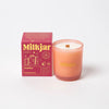 Milk Jar Candle 8oz Darjeeling - Patchouli & Santal Coconut Soy