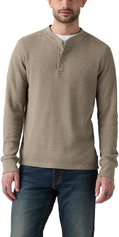 Levi's Thermal Henley - Brindle Heather