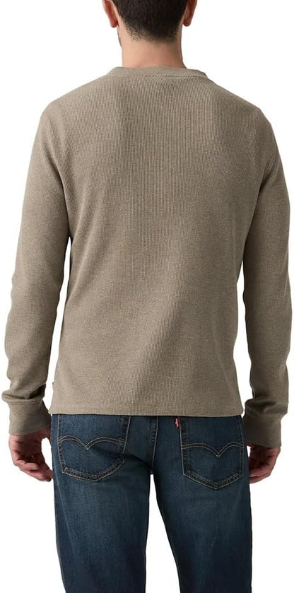 Levi's Thermal Henley - Brindle Heather