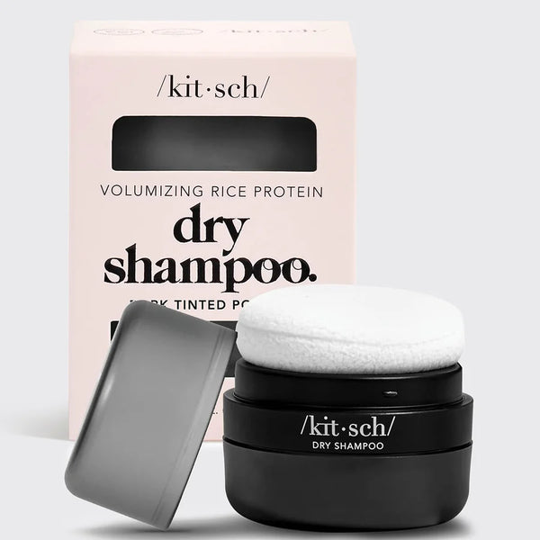 Kitsch Rice Protein Dry Shampoo - Dark Tinted Powder