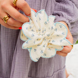 Shop ANDi Scrunchie - Scallop Double Ruffle