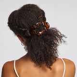 Kitsch Recycled Plastic Large Flat Cloud Clip - Tort