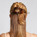 Kitsch Recycled Plastic Large Flat Cloud Clip - Tort