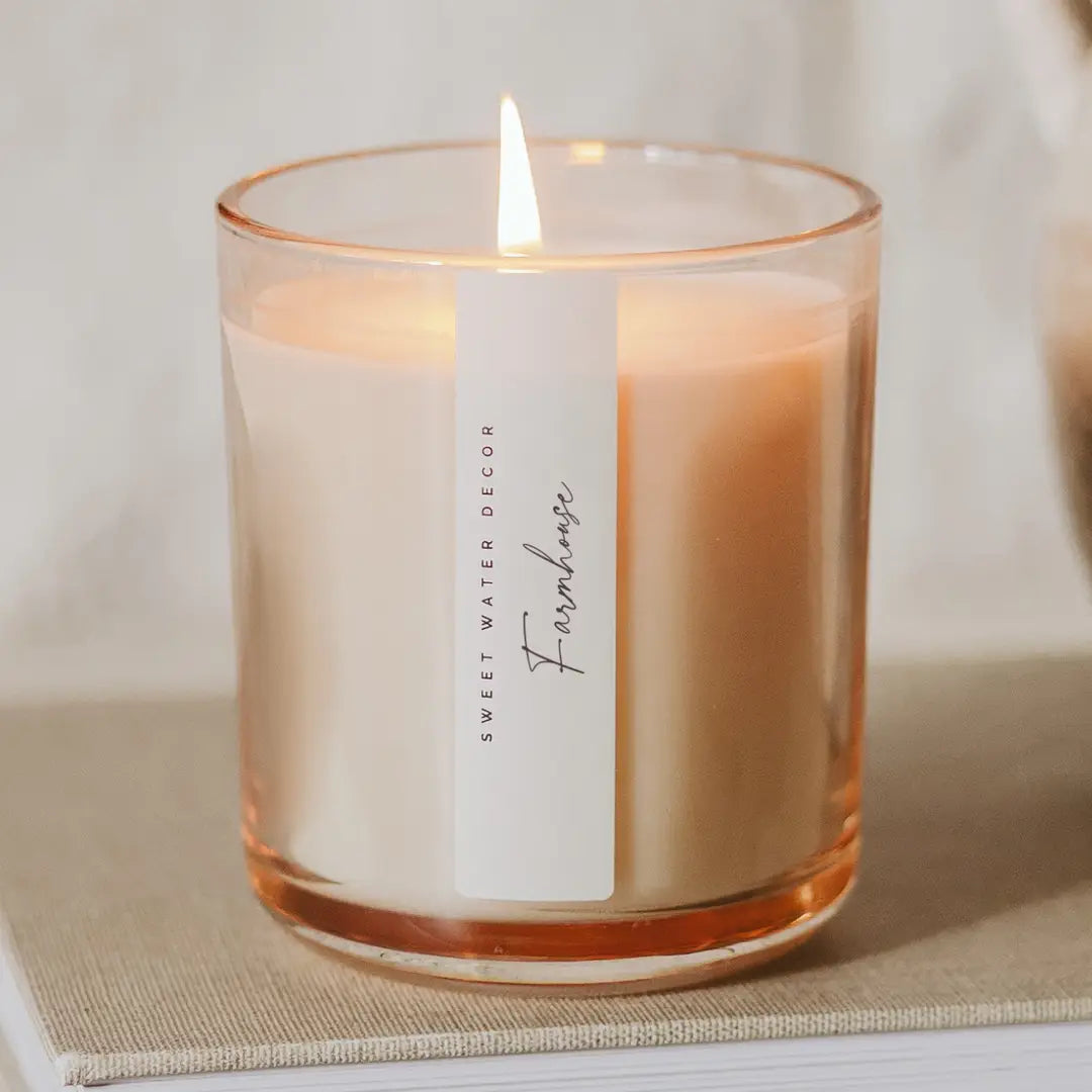 Sweet Water Decor 12 oz Candle - Farmhouse